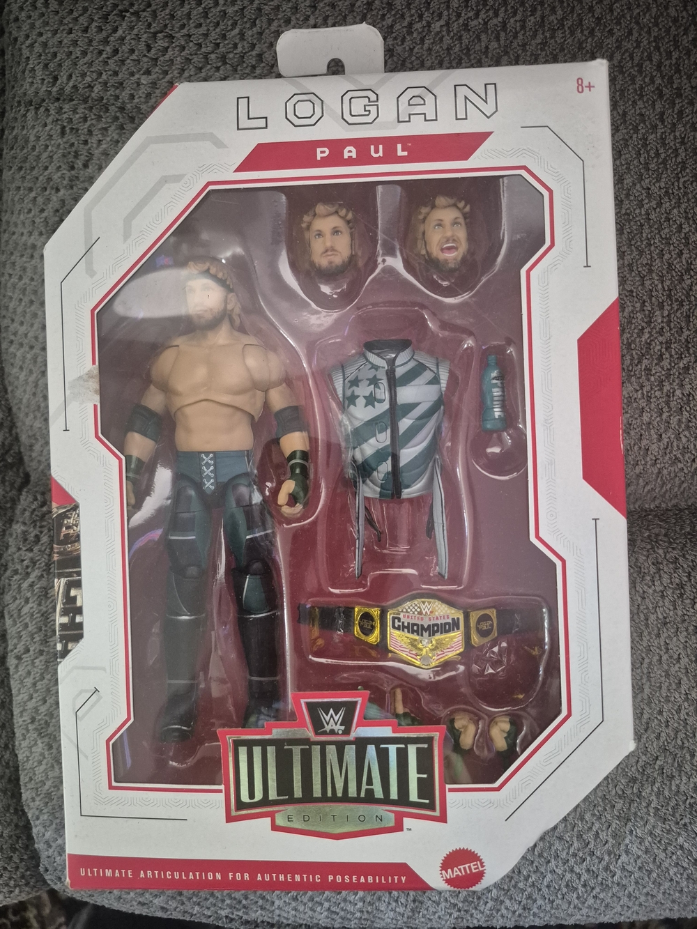 Mattel Ultimate Edition Logan Paul WWE Exclusive Wrestling Action Figure